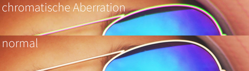 Chromatic aberration processing